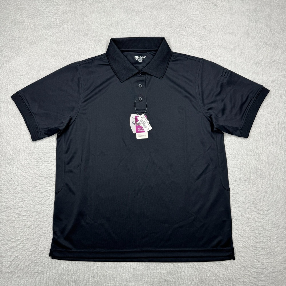 NWT Galls G-Tac Tactical EMS Fire Police Performance Polo Shirt Blue Women's L